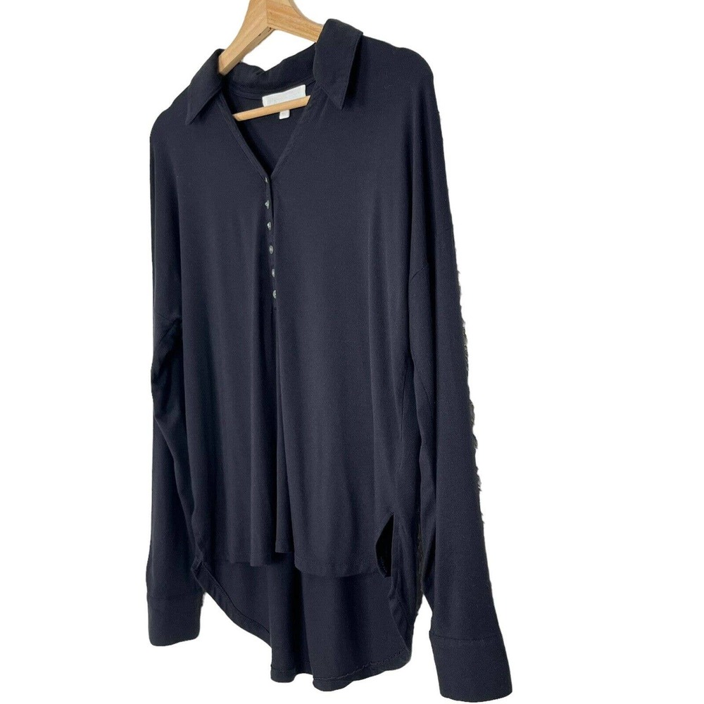 Adyson Parker Top Button Placket Collared Long Sl… - image 4